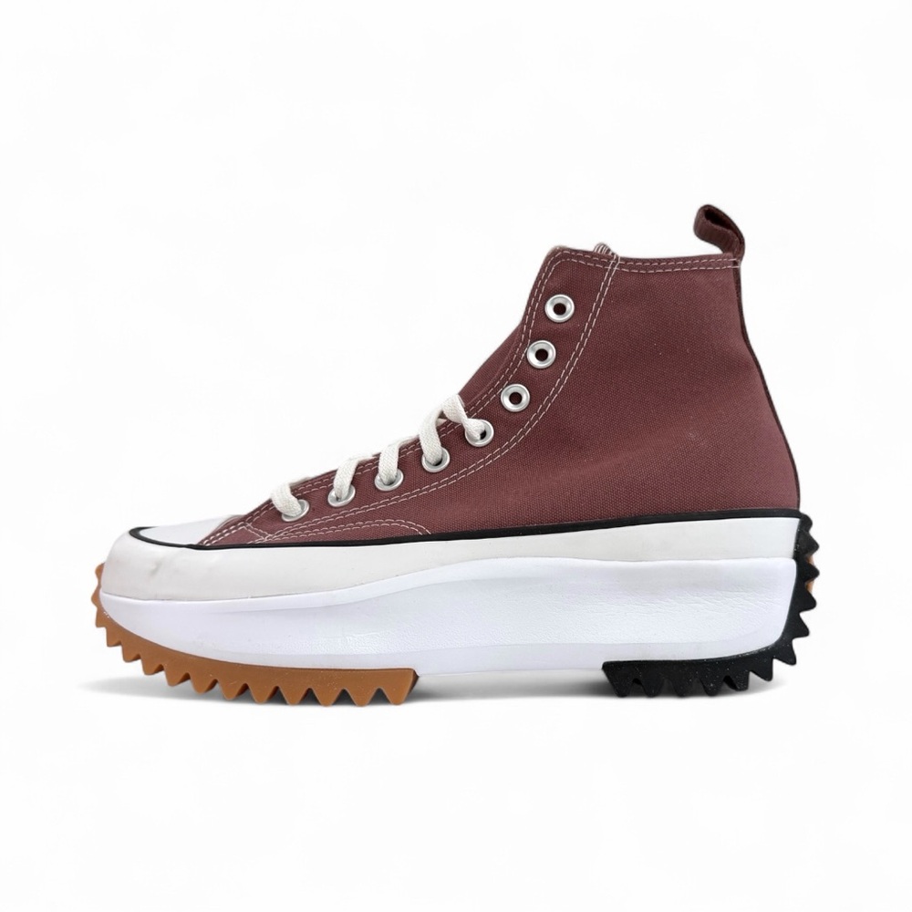 Converse Run Star Hike Hi Women's size 9 Burgundy - Picture 4 of 9